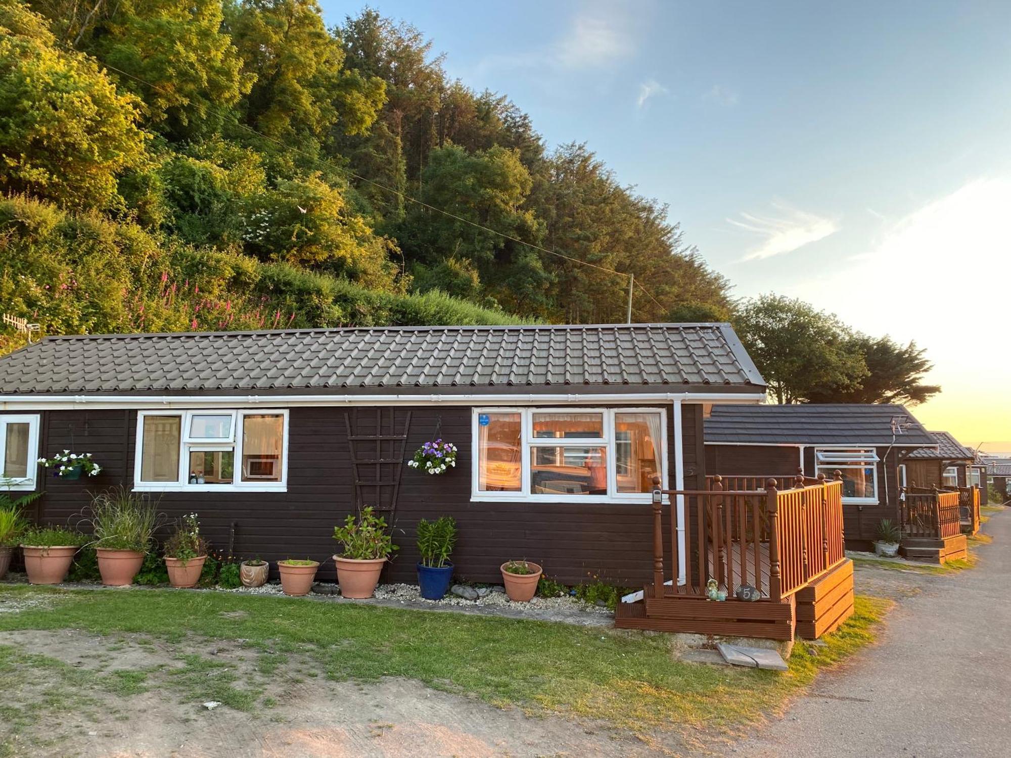 Chalet 5 Clarach Bay Aberystwyth Exterior foto